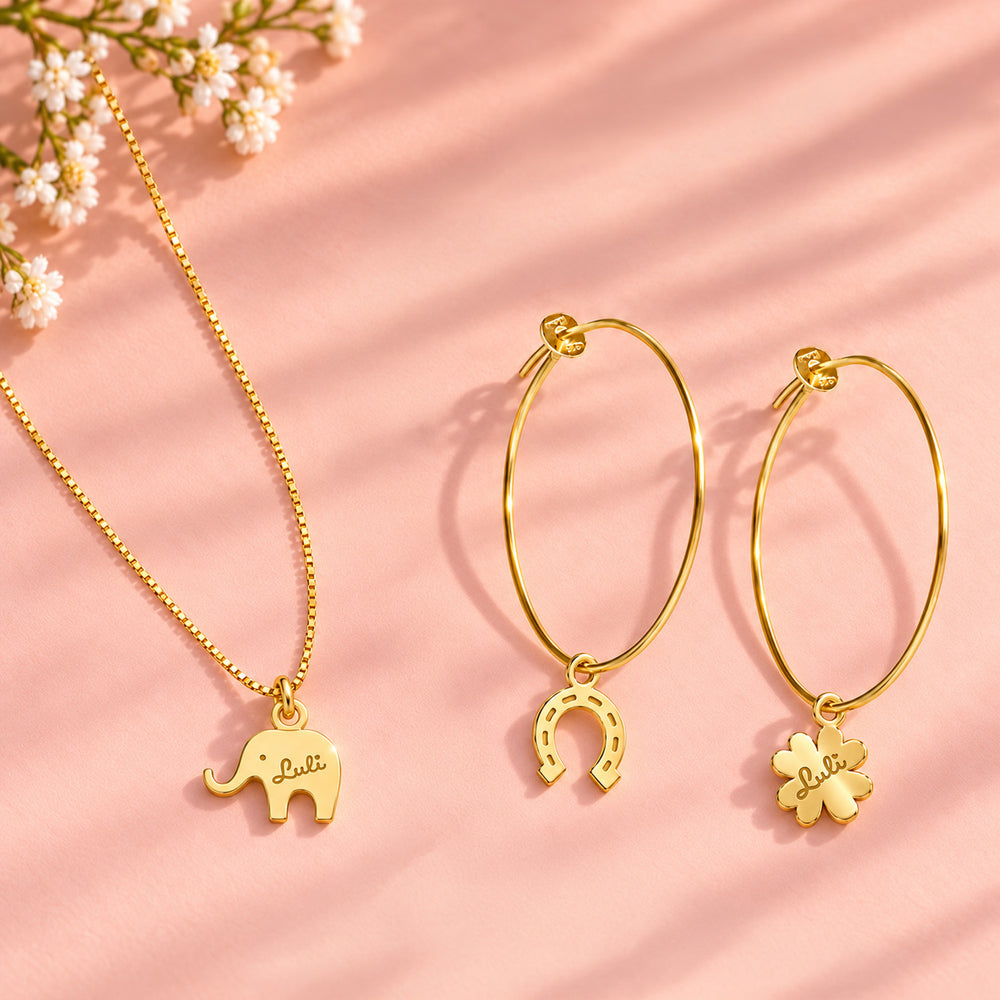 Lucky Set: collana + orecchini