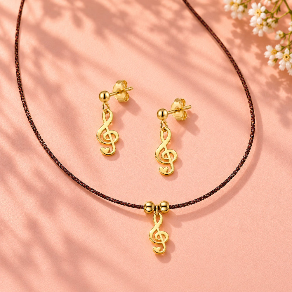 Music Set | Choker + Orecchini