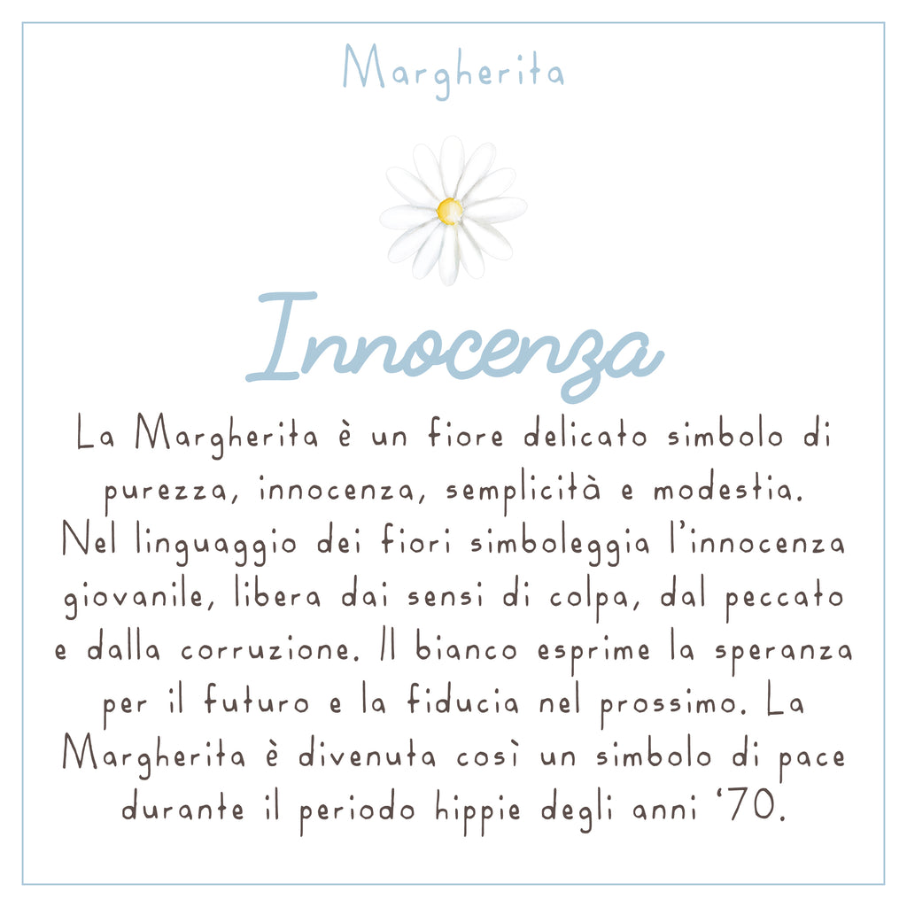 COLLANA LULI <br /> Margherita <br /> "Innocenza" - Luli Art Bijoux