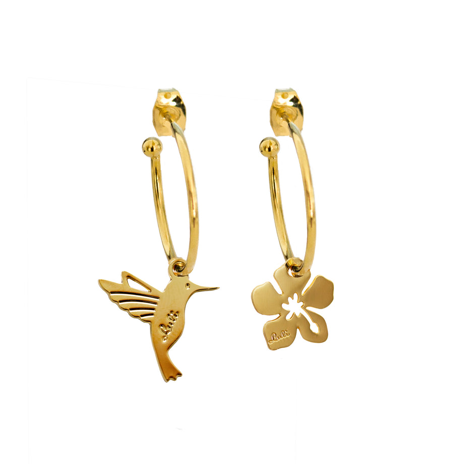 La Piacentina - Orecchini A Bottone Con Chiusura A Vite Open&Close, Metallo, Unisex, Gioielli Casual - Foto 4